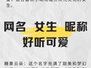 成年女性网名大全：成年女性如何选择适合自己的网名？