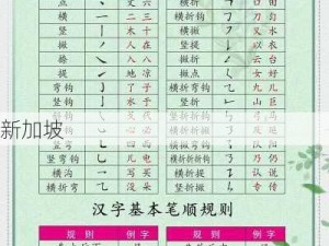 汉字书写和笔顺：如何正确掌握汉字书写与笔顺技巧？