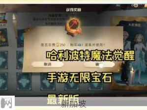 哈利波特魔法觉醒，宝石赚取攻略与资源管理高效避浪费