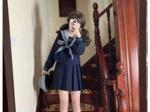 #主播 耀灵 jk水手服：主播耀灵穿JK水手服，如何搭配更吸睛？