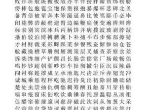 zhou的全部汉字：“周姓常用汉字有哪些？”