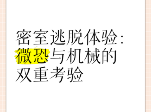 密室逃脱13关解锁挑战 智慧耐心双重试炼