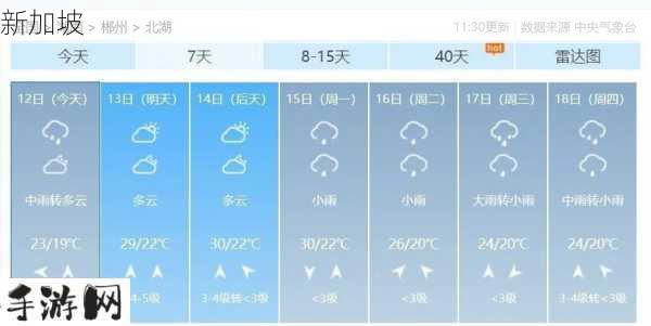 湖南郴州天气预报15天查询百度：湖南郴州未来15天天气情况如何查询？